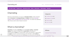Desktop Screenshot of channeling.net